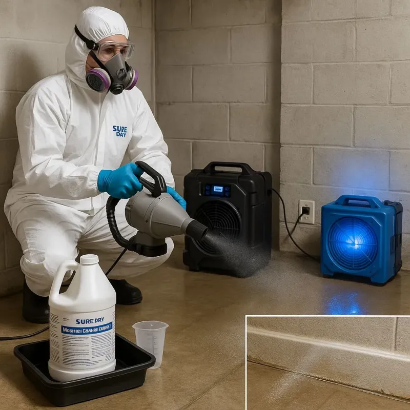 Sanitization and Odor Removal process in Lititz, PA