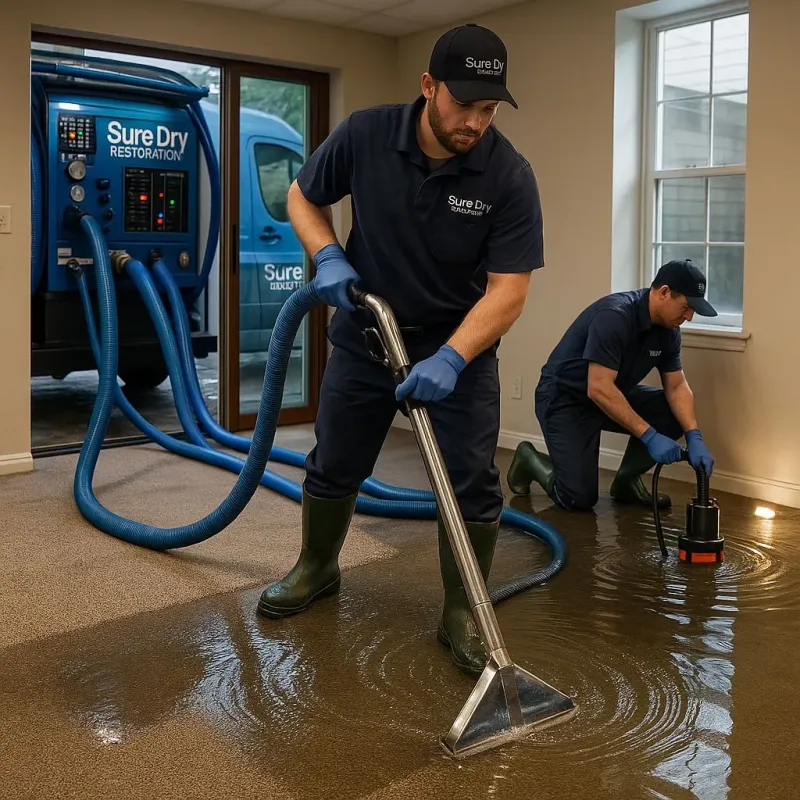 Water Extraction and Removal process in Lititz, PA